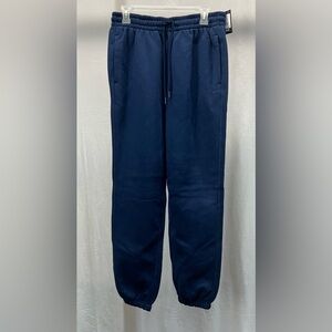 DSG Men's University Navy Blue Fleece cinch Pants medium